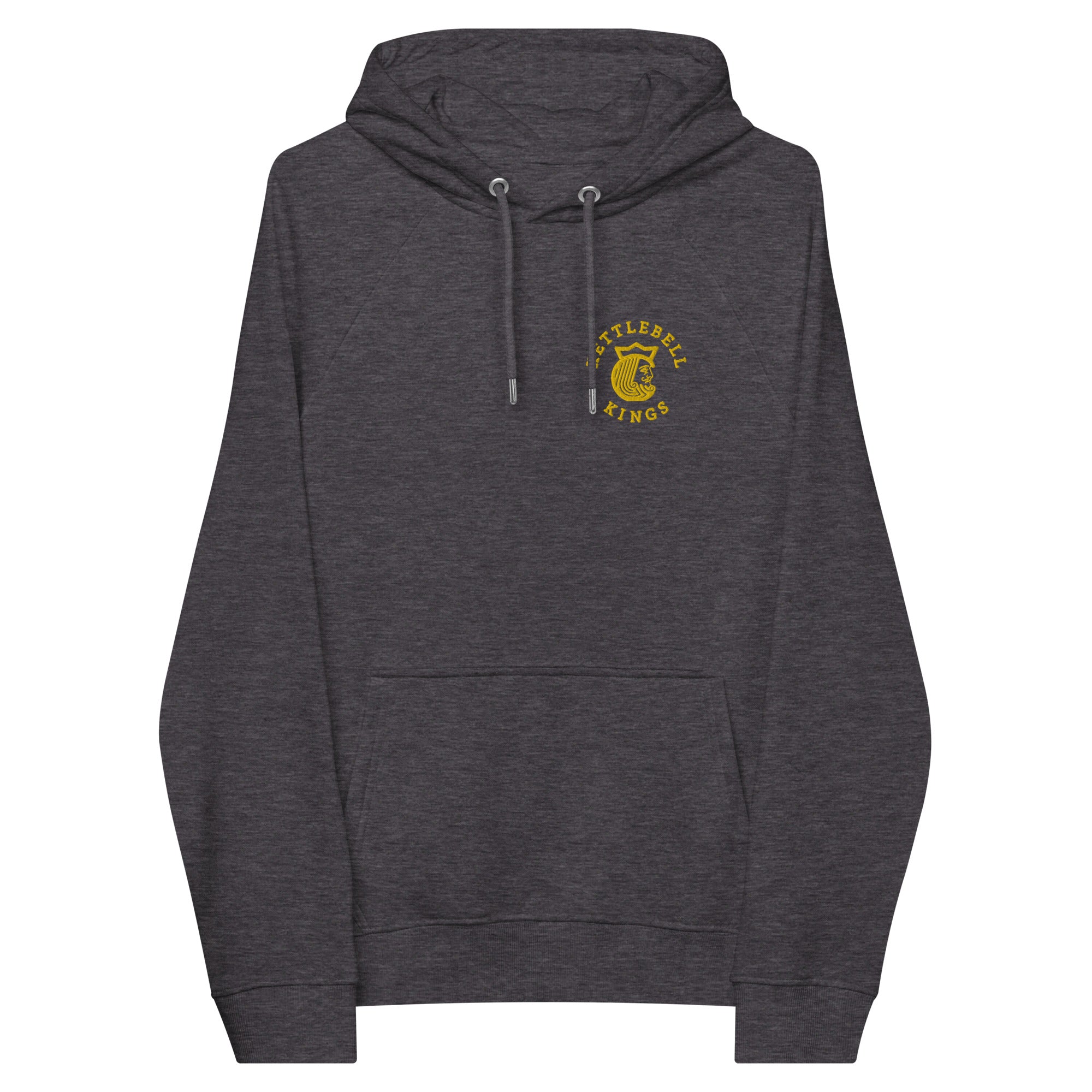 Bestickter Unisex Hoodie (Bio-Baumwolle)