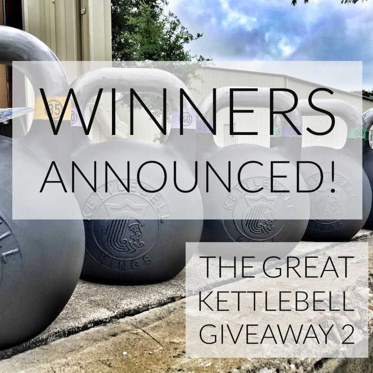 Great Kettlebell Giveaway: Winners Announced June 2016-Kettlebell Kings