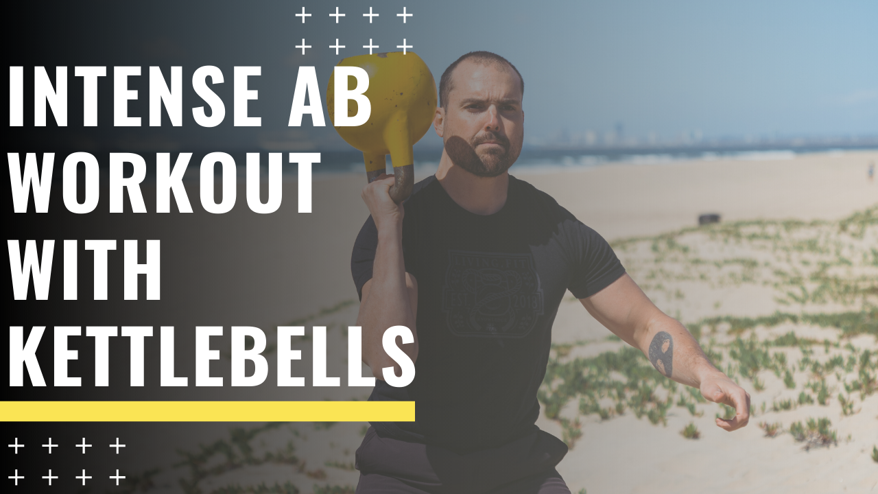 Intensives Kettlebell-Bauchmuskeltraining