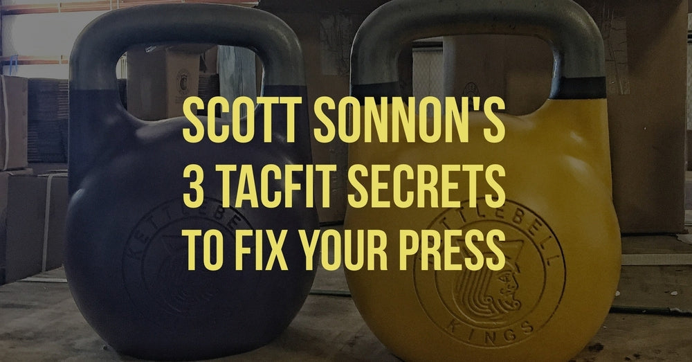 Scott Sonnon's 3 TACFIT Secrets to Fix Your Press-Kettlebell Kings