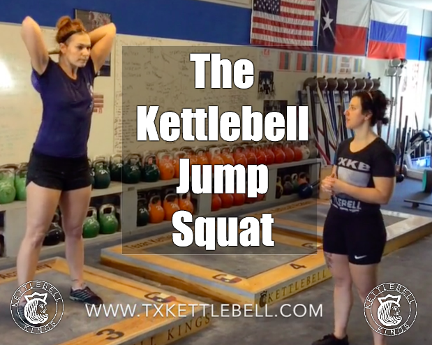 Kettlebell Technique | The Jump Squat-Kettlebell Kings