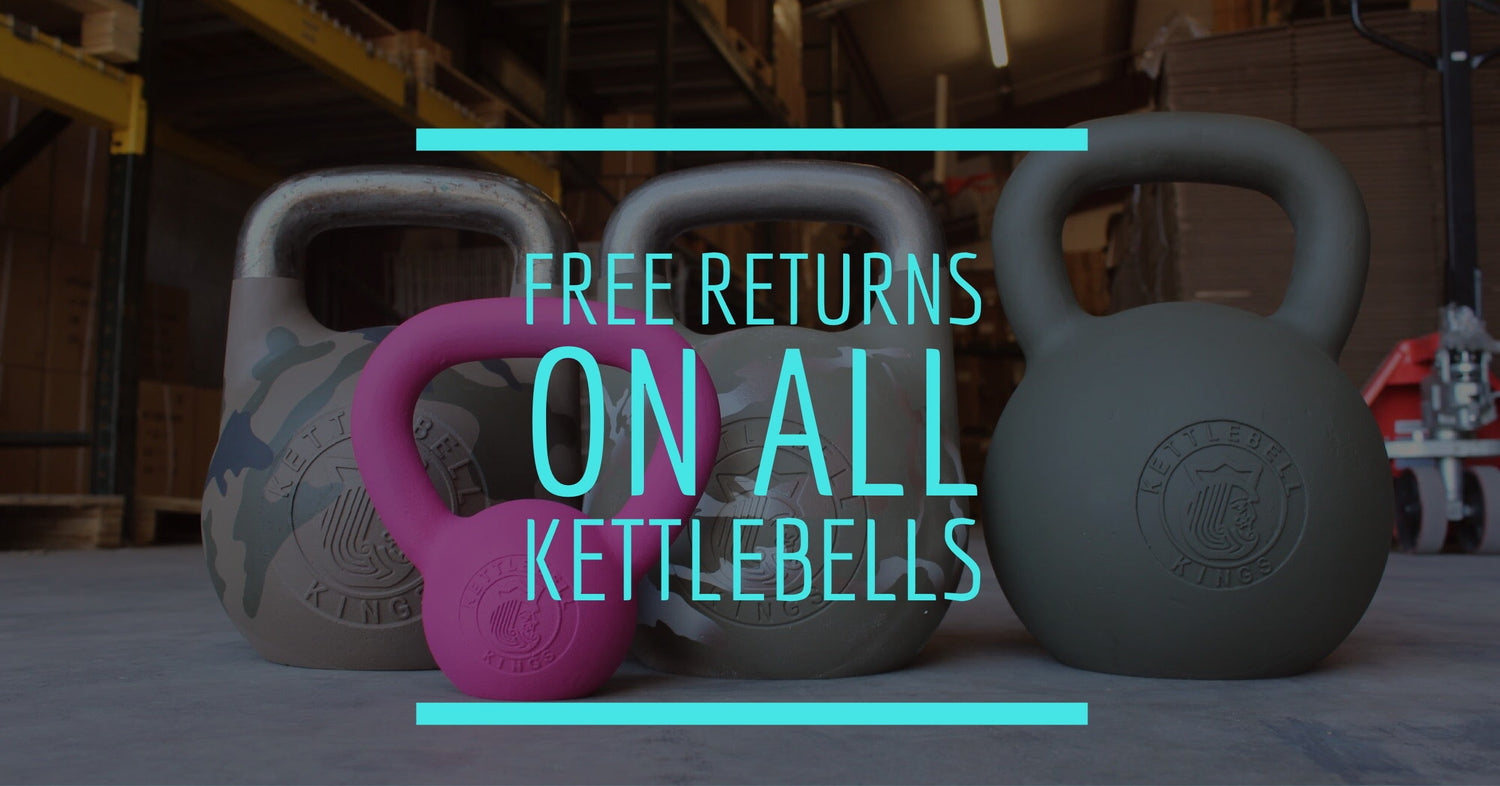 Kettlebell Kings Now Offers Free Returns