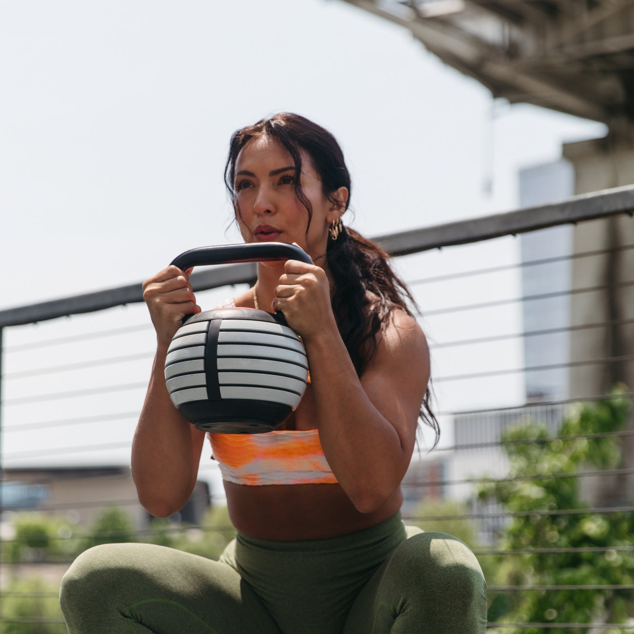 4 to 18 kg adjustable kettlebell