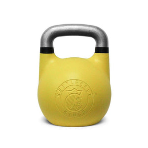 Yellow-COMPETITION-KETTLEBELL-35MM-HANDLE-18-KG-40-LB